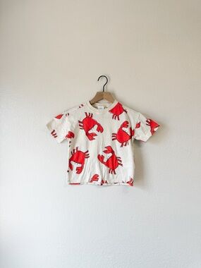 Zara Kids Crab Print Tee